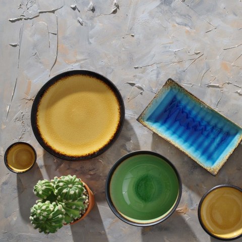 Talerz o organicznym kształcie Topaz 270x190mm | FINE DINE 769812