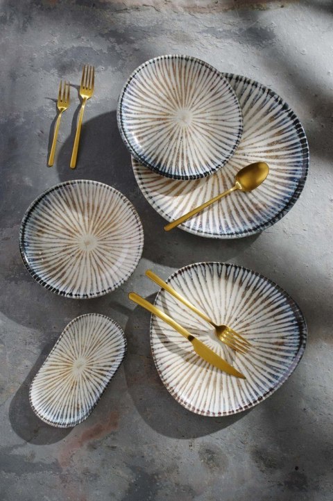 Talerz płytki Ammonite 300 mm | FINE DINE 200186