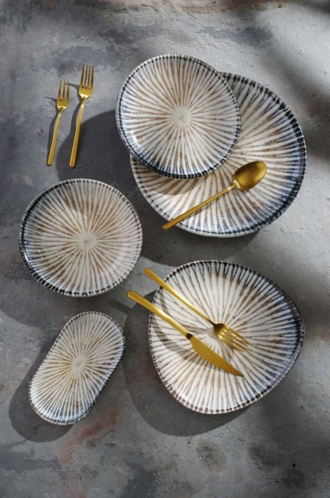 Talerz płytki Ammonite 300 mm | FINE DINE 200186