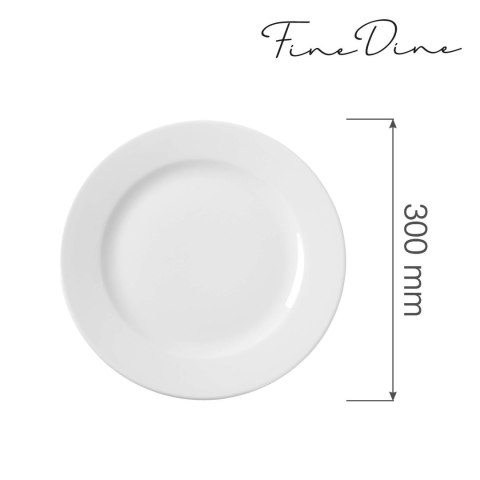 Talerz płytki Bianco 300 mm | FINE DINE 794098