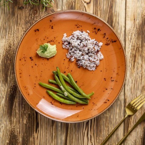 Talerz płytki Dahlia 260 mm | FINE DINE 778418