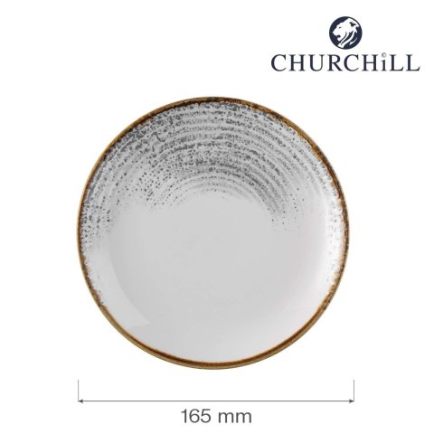 Talerz płytki Homespun Accents Jasper Grey 165 mm Churchill