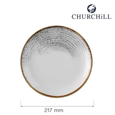 Talerz płytki Homespun Accents Jasper Grey 217 mm Churchill