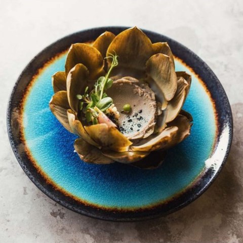 Talerz płytki Lazur 254 mm | FINE DINE 772805