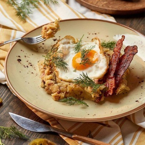 Talerz płytki Olive 190 mm | FINE DINE 777978