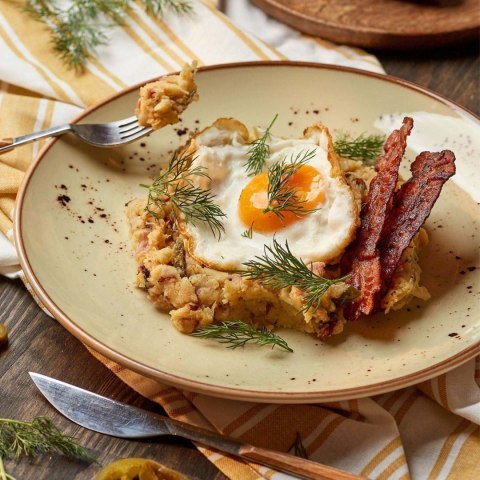 Talerz płytki Olive 240 mm | FINE DINE 777985