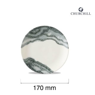 Talerz płytki Tide Black, 170mm Churchill