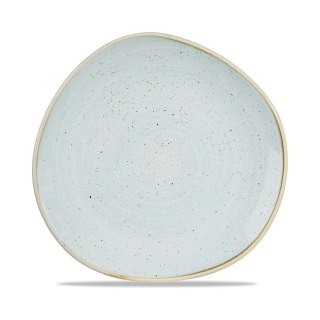 Talerz płytki o organicznym kształcie Stonecast Duck Egg Blu 286 mm Churchill