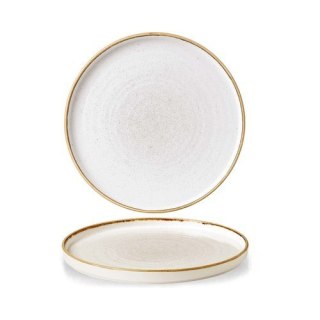 Talerz płytki z rantem Stonecast Barley White 210 mm Churchill