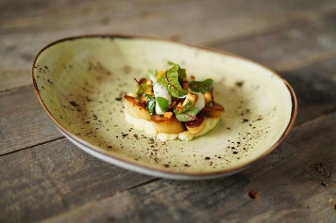 Talerz prezentacyjny Olive 270x240 mm | FINE DINE 779743