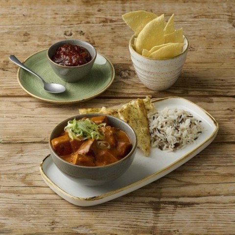 Talerz prostokątny Barley White 298x153 mm Churchill