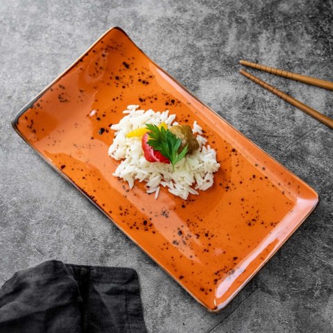 Talerz prostokątny Dahlia 300x150 mm | FINE DINE 769645