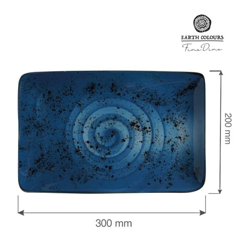 Talerz prostokątny Iris 300x200 mm | FINE DINE 778234