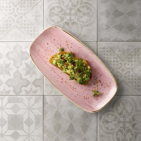 Talerz prostokątny Stonecast Petal Pink 298x153 mm Churchill