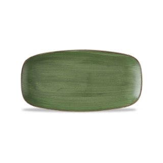 Talerz prostokątny Stonecast Sorrel Green, 300x150mm Churchill
