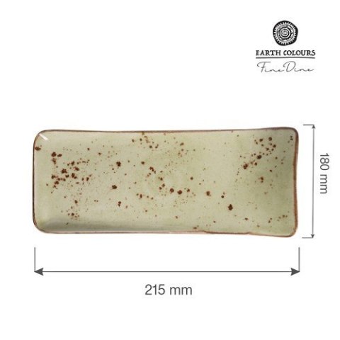 Talerz serwingowy Olive 215x180 mm | FINE DINE 769973