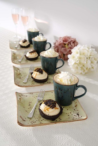 Talerz serwingowy Olive 215x180 mm | FINE DINE 769973