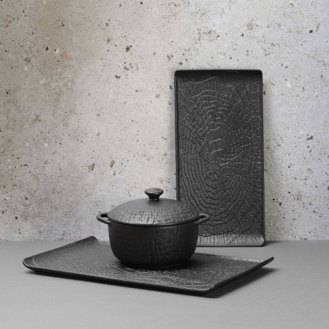 Talerz serwingowy z rączką Crust 300x220x30 mm | FINE DINE 779392