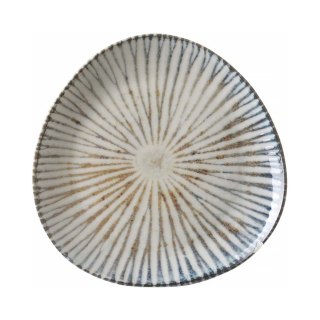 Talerz trójkątny Ammonite 190 mm | FINE DINE 200285