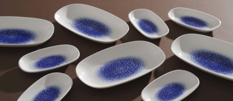 Talerz trójkątny Serenity 270 mm | FINE DINE 769218