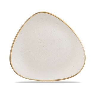 Talerz trójkątny Stonecast Barley White 311 mm Churchill