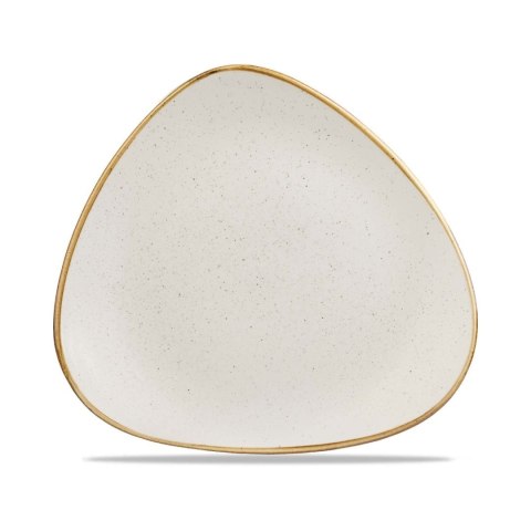 Talerz trójkątny Stonecast Barley White 311 mm Churchill