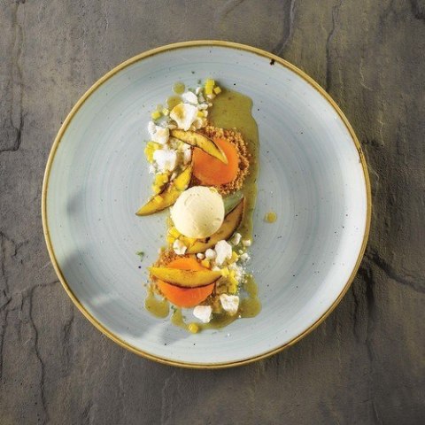 Talerz z wysokim rantem Duck Egg, 210mm Churchill