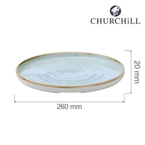 Talerz z wysokim rantem Duck Egg, 260mm Churchill