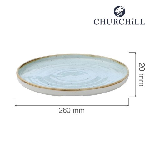 Talerz z wysokim rantem Duck Egg, 260mm Churchill
