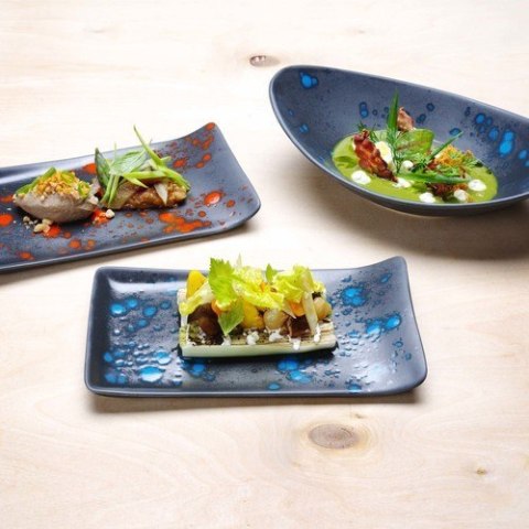 Talerz z wysokim rantem Flora 270 mm | FINE DINE 780824