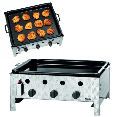 Duża Patelnia Gazowa Grill 70x54 728g/H | BARTSCHER 1061933