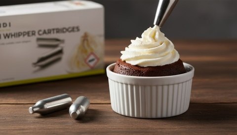 Naboje Wkłady do Bitej Śmietany N2O Pudełko 50 Sztuk | HENDI 586907