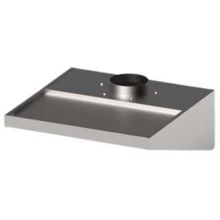 Okap Skręcany Niski 1010x1000x400 mm | GREDIL 619110