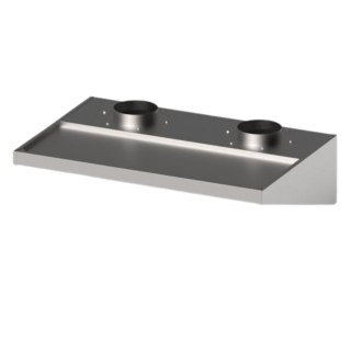 Okap Skręcany Niski 1510x1000x400 mm | GREDIL 619115