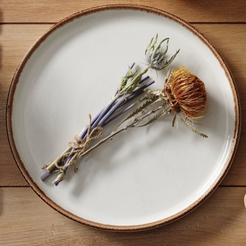 Talerz z wysokim rantem Vanilla 300mm | FINE DINE 789285