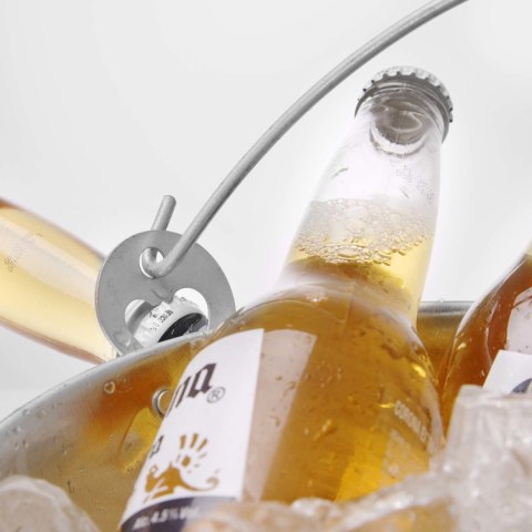 Wiaderko do chłodzenia napojów z otwieraczem do butelek 230x(h)180 mm Bar Up | BAR UP 516751