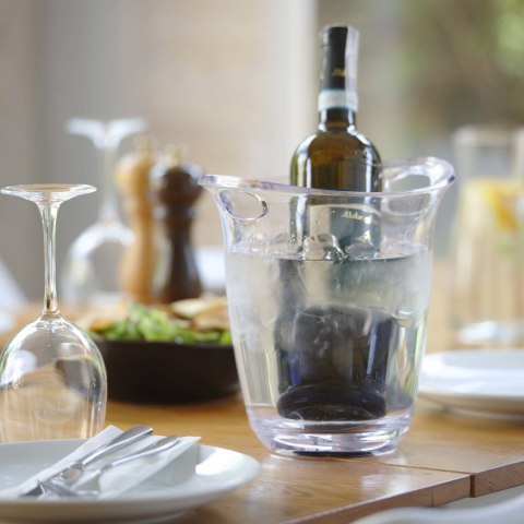 Wiadro do chłodzenia szampana przezroczyste 3L 220x185x(H)226mm Bar Up | BAR UP 593158