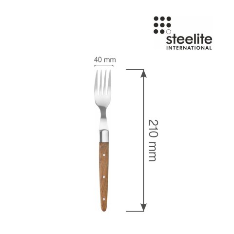 Widelec do steków Mykonos - zestaw 6 szt. | FINE DINE 782880