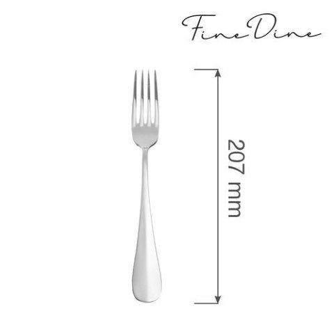 Widelec stołowy Baguette 207 mm | FINE DINE 769232
