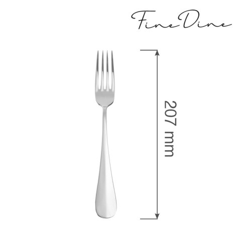 Widelec stołowy Baguette 207 mm | FINE DINE 769232