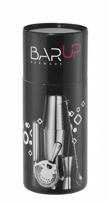 Zestaw Akcesoriów Barmańskich 5-Elementów w Ozdobnej Tubie | HENDI GP596616