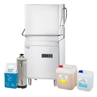 Zmywarko wyparzarka kapturowa z kompletnym wyposażeniem | STALGAST 803021P35