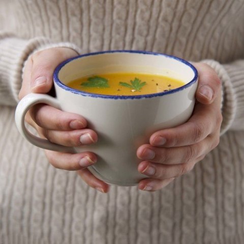 Filiżanka do cappuccino LiV Blue Dapple 285 ml Steelite