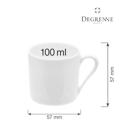Filiżanka do espresso Collection L Fragment Blanc, 100 ml Degrenne