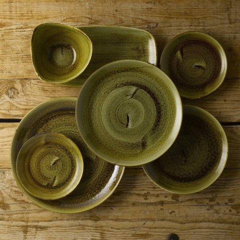 Filiżanka do espresso Stonecast Plume Green 100 ml Churchill