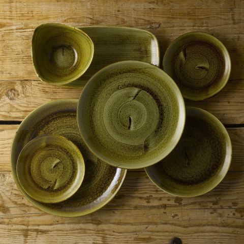 Filiżanka do espresso Stonecast Plume Green 100 ml Churchill