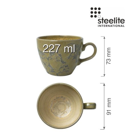 Filiżanka do kawy i herbaty Aurora Revolution Granite 227 ml Steelite