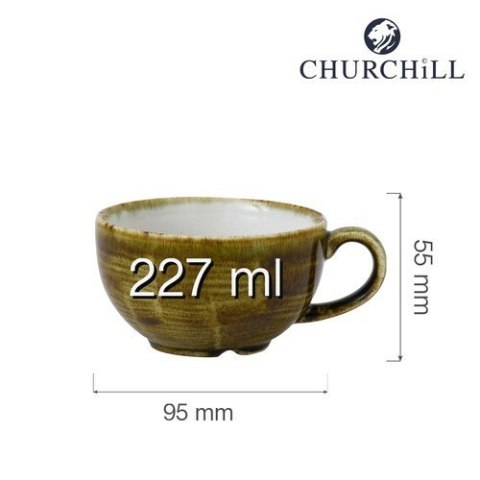 Filiżanka Stonecast Plume Green 227 ml Churchill