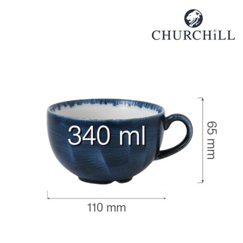 Filiżanka Stonecast Plume Ultramarine 340 ml Churchill