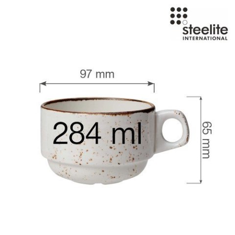 Filiżanka sztaplowana Craft White 284 ml Steelite
